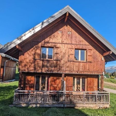 Chalet Moeki Acces Piscine Sauna Les Déserts Exterior foto