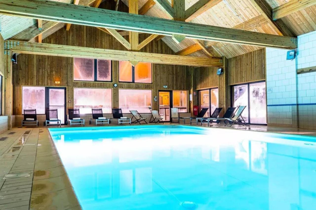 Chalet Moeki Acces Piscine Sauna Les Déserts Exterior foto